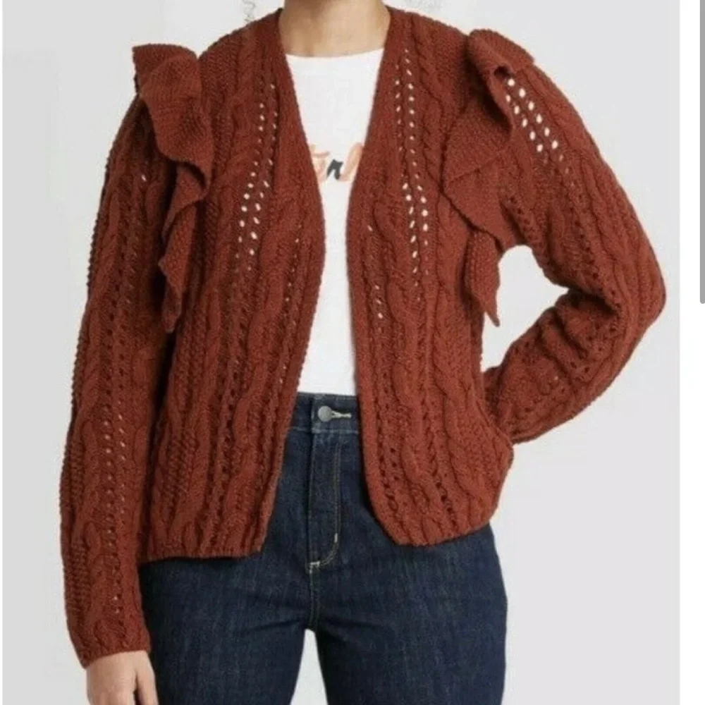 Universal Thread Ruffle Cardigan - Picture 2 of 12